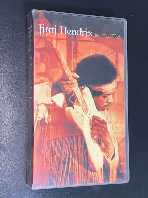 JIMI HENDRIX LIVE AT WOODSTOCK VHS