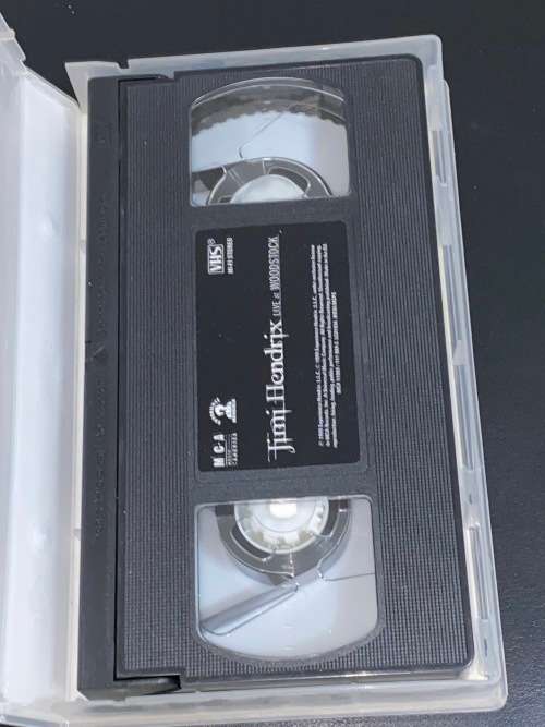 JIMI HENDRIX LIVE AT WOODSTOCK VHS