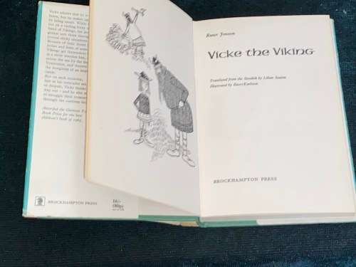 VICKE THE VIKING BY RUNER JONSSON 1ST ENGLISH EDITION 1969