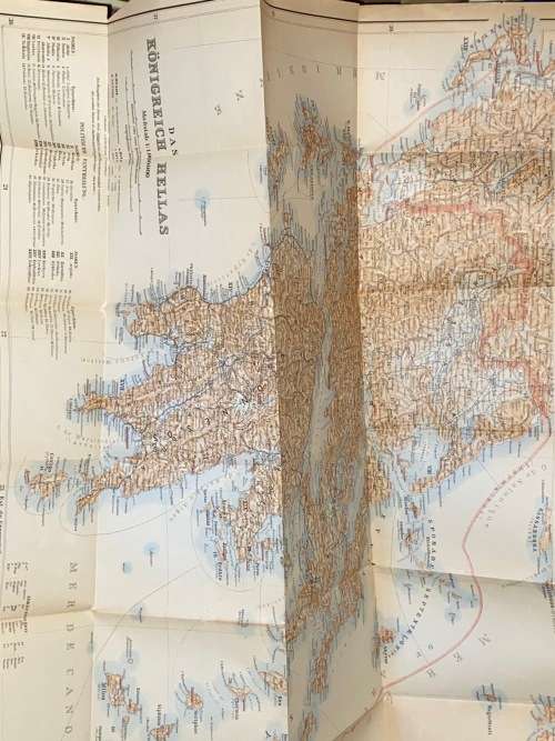 GRIECHENLAND HANDBUCH FUR REISENDE VON KARL BAEDEKER 1908
