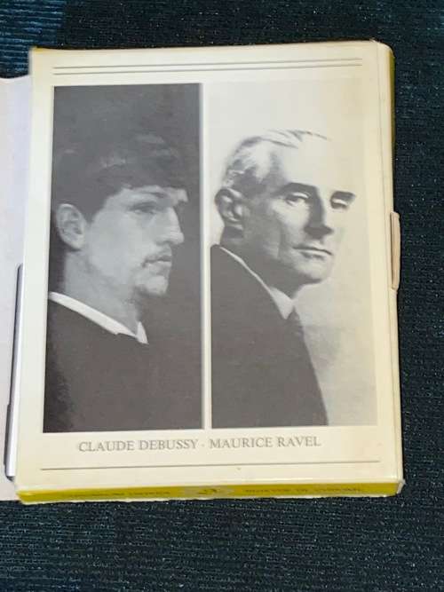 DEBUSSY - RAVEL KLAVIERMUSIK DOUBLE CASSETTE TAPE