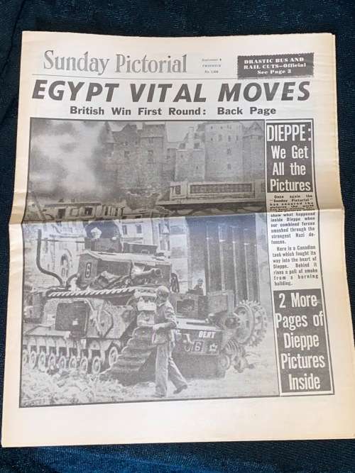 SUNDAY PICTORIAL NEWSPAPER  6 SEPTEMBER 1942