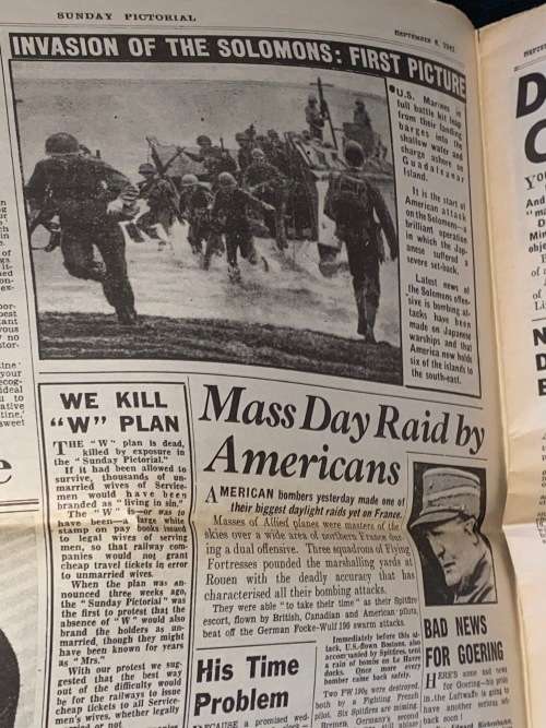 SUNDAY PICTORIAL NEWSPAPER  6 SEPTEMBER 1942