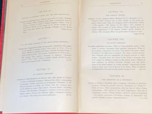 LETTERS ON INFANTRY BY PRINCE KRAFT ZU HOHENLOHE INGELFINGEN TRANSLATED BY LIEUT-COL N.L. WALFORD