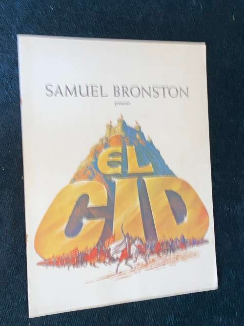 SAMUEL BRONSTON PRESENTS EL CID SOUVENIR PROGRAM