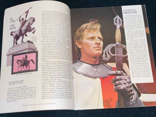 SAMUEL BRONSTON PRESENTS EL CID SOUVENIR PROGRAM