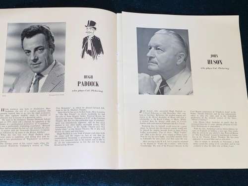 MY FAIR LADY SOUVENIR BOOK - THEATRE DRURY LANE