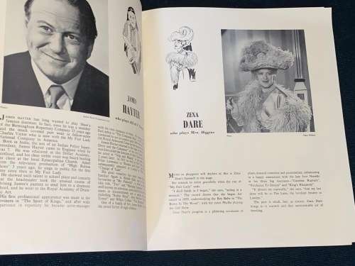 MY FAIR LADY SOUVENIR BOOK - THEATRE DRURY LANE