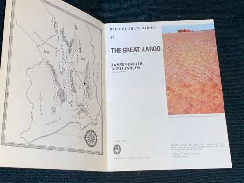 THE GREAT KAROO BOOKLET BY JAMES PENRITH / CHRIS JANSEN