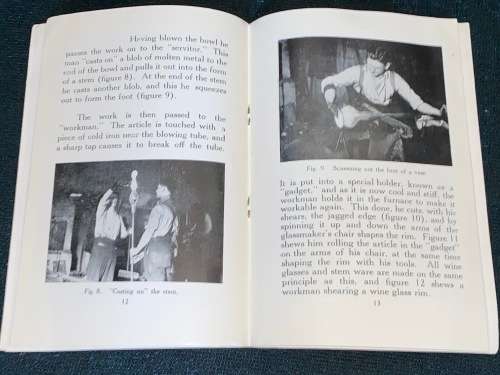 THE ART & CRAFT OF GLASS MAKING BY W.E. COOK