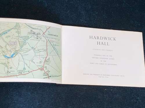 HARDWICK HALL FORMEERLY ONE OF THE HISTORIC DERBYSHIRE HOMES OF THE EARLS & DUKES OF DEVONSHIRE