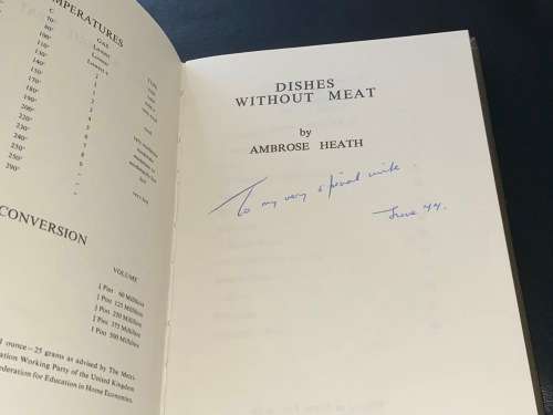 DISHES WITHOUT MEAT BY AMBROSE HEATH
