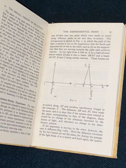 THE SPECIAL THEORY OF RELATIVITY BY HERBERT DINGLE 1948
