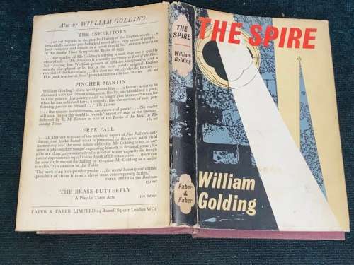 THE SPIRE BY WILLIAM GOLDING 1ST EDITION
