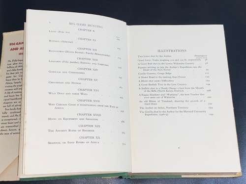 BIG GAME HUNTING AND ADVENTURE 1897-1936 BY MARCUS DALY 1ST EDITION