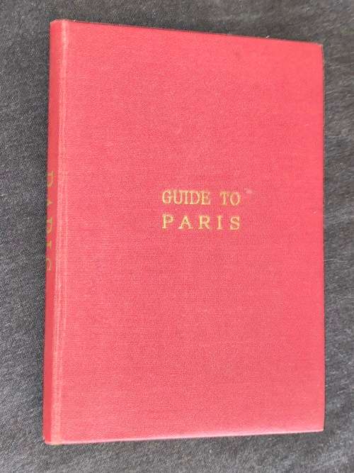 COOK`S TRAVELLER`S HANDBOOK TO PARIS BY ROY ELSTON 1938