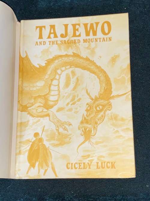 TAJEWO AND THE SACRED MOUNTAIN BY CICELY LUCK SIGNED