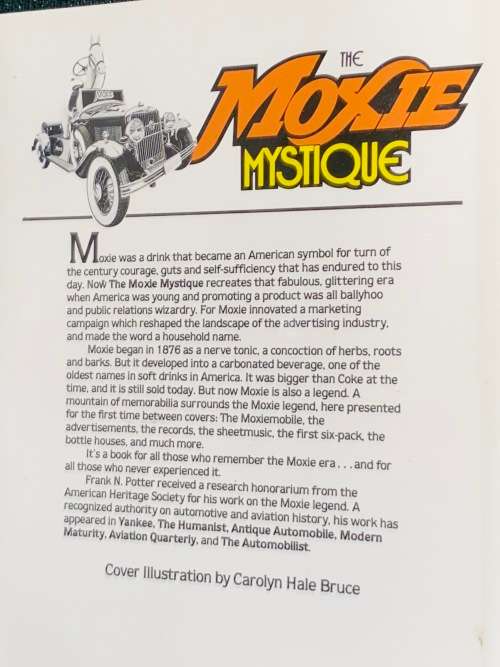 THE MOXIE MYSTIQUE THE WORD THE DRINK THE COLLECTIBLES BY FRANK N. POTTER