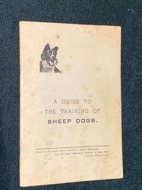 A GUIDE TO TRAINING OF SHEEP DOGS / `N HANDELEIDING VIR DIE AFRIGTING VAN SKAAPHONDE