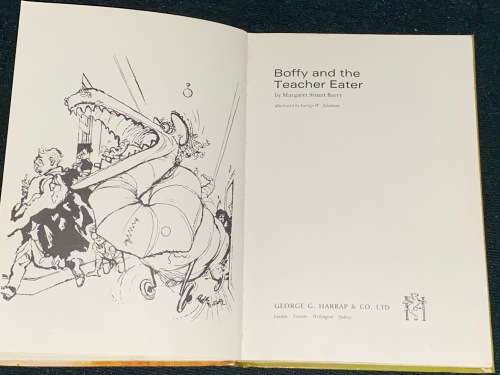 BOFFY AND THE TEACHER EATER BY MAGARET STUART BARRY