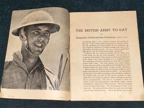BRITISH ARMY TODAY BY BRIGADIER-GENERAL JOHN CHARTERIS 1945