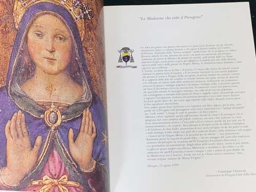 LE MADONNE CHE VIDE IL PERUGINO - ANTONIO SANTANTONI MENICHELLI