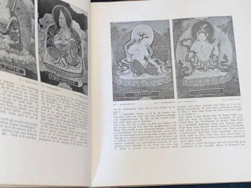 TIBETAN TEMPLE PAINTINGS TIBETAANSCHE TEMPELSCHILDERINGEN