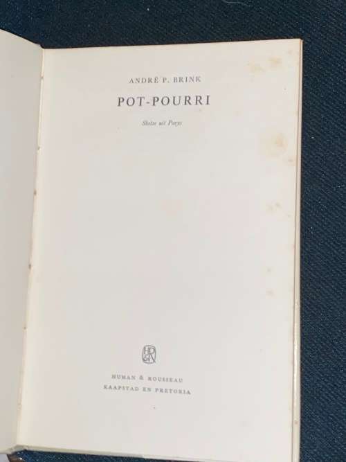 POT-POURI BY ANDRE P. BRINK
