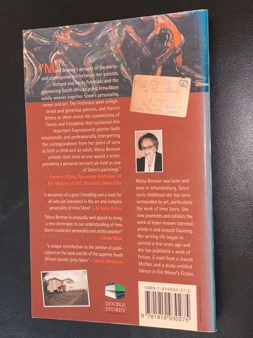 REMEMBERING IRMA  - IRMA STERN: A MEMOIR WITH LETTERS BY MONA BERMAN SIGNED