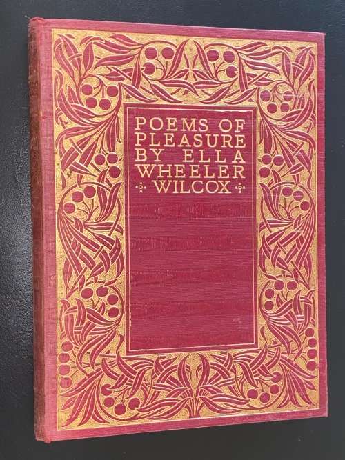 POEMS OF PLEASURE BY ELLA WHEELER WILCOX