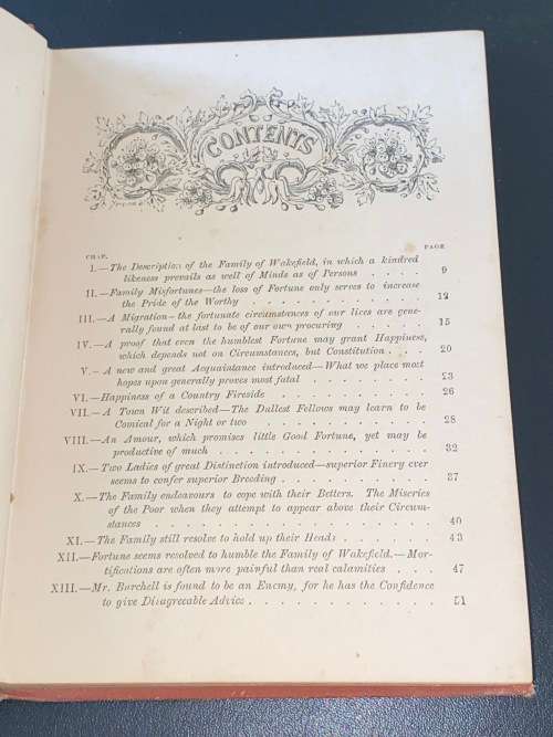 THE VICAR OF WAKEFIELD A TALE BY OLIVER GOLDSMITH 1882