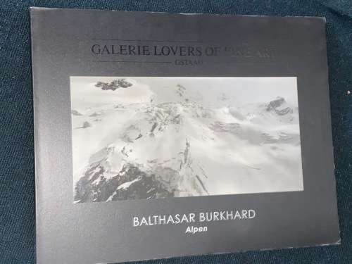 BALTHASAR BURKHARD ALPEN - GALERIE LOVERS OF FINE ART GSTAAD