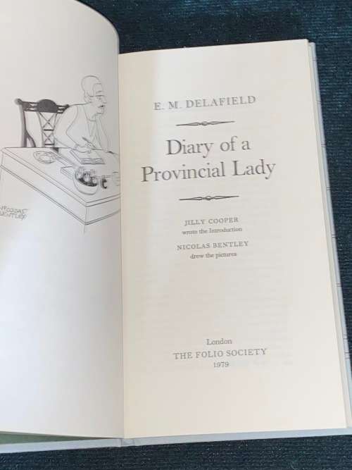 DIARY OF A PROVINCIAL LADY BY E.M. DELAFIELD FOLIO SOCIETY