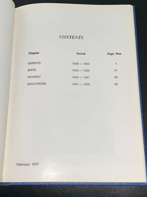 A BIRTH OF A COMPLEX WESTERN REEFS 1933 - 1941 BY LEO BRUNS