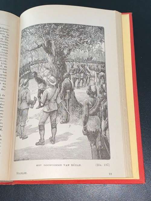 STANLEY ZIJN LEVEN EN LOTGEVALLEN IN AFRIKA`S DONKERE WILDERNISSEN DOOR DR. H. BLINK 1891