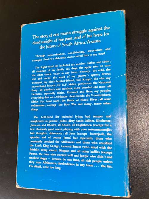 THE STORY OF AN AFRIKANER BY NATIE FERREIRA DIE REWOLUSIE VAN DIE KINDERS? SIGNED