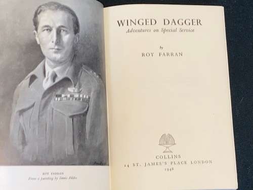 WINGED DAGGER ADVENTURES ON SPECIAL SERVICE BY ROY FARRAN