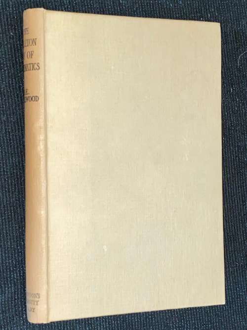 THE SKELETON KEY OF MATHEMATICS BY D.E. LITTLEWOOD