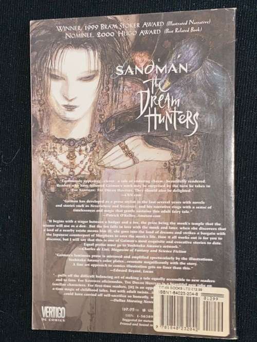 THE SANDMAN THE DREAM HUNTERS BY NEIL GAIMAN & YOSHITAKA AMANO