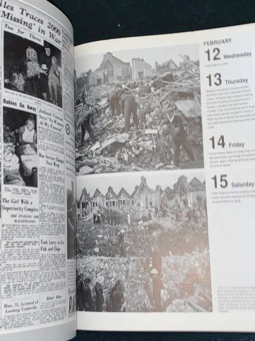 THE LONDON BLITZ SEPTEMBER 1940 - MAY 1941 BY MAUREEN HILL BY DAILY MAIL - EVENING STANDARD