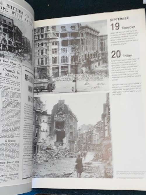 THE LONDON BLITZ SEPTEMBER 1940 - MAY 1941 BY MAUREEN HILL BY DAILY MAIL - EVENING STANDARD