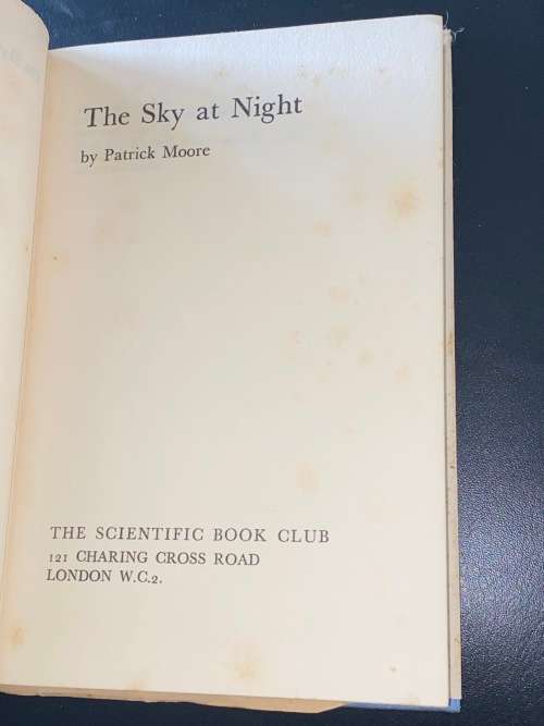 THE SKY AT NIGHT BY PATRICK MOORE