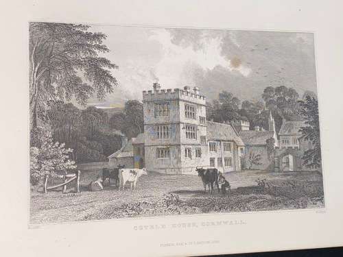 ORIGINAL ANTIQUE 1832 PRINTS OF DEVONSHIRE