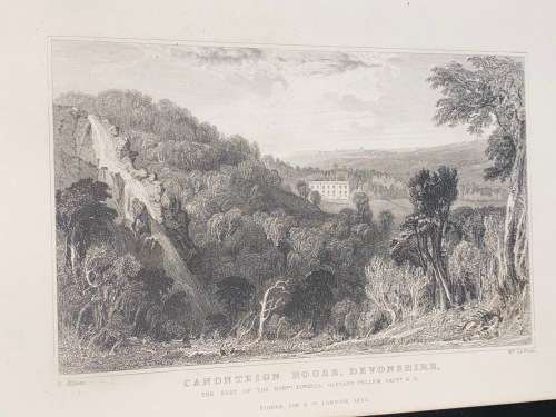 ORIGINAL ANTIQUE 1832 PRINTS OF DEVONSHIRE