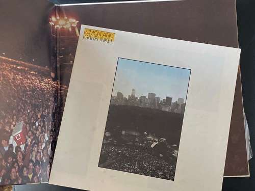 SIMON AND GARFUNKEL HISTORIC REUNION THE CONCERT IN CENTRAL PARK DOUBLE LP