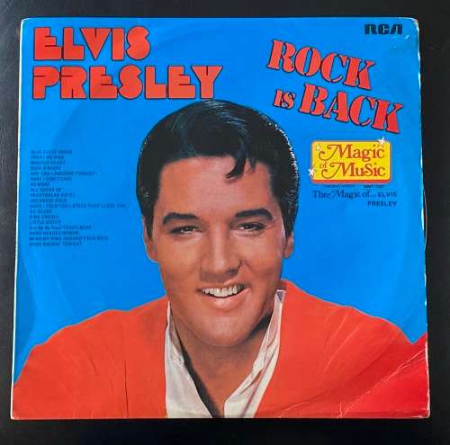 ELVIS PRESLEY ROCK IS BACK LP MMT 1021