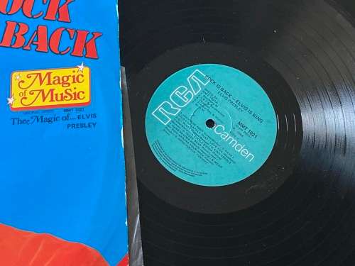 ELVIS PRESLEY ROCK IS BACK LP MMT 1021