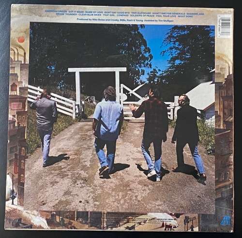 CROSBY, STILLS. NASH & YOUNG AMERICAN DREAM LP ATLANTIC 7818881