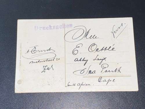 ANTIQUE RUTLI UND DIE MYTHEN SWITZERLAND DRUCKSACHEN POSTCARD