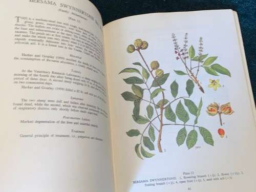 POISONOUS PLANTS OF RHODESIA BY D.K. SHONE AND R.B. DRUMMOND